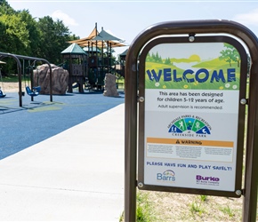 Burke Playground Signs